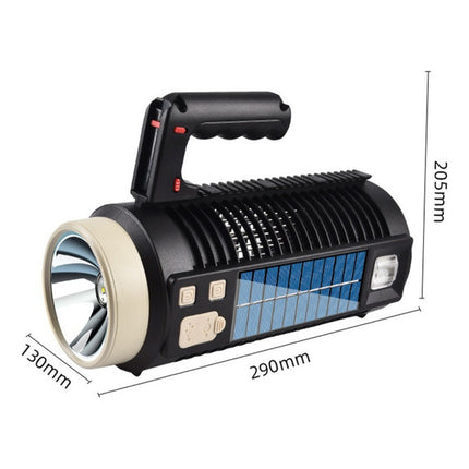 Linterna Mata Mosquitos Multifuncion Solar Recargable Blanco Y Ultravioleta Blanco