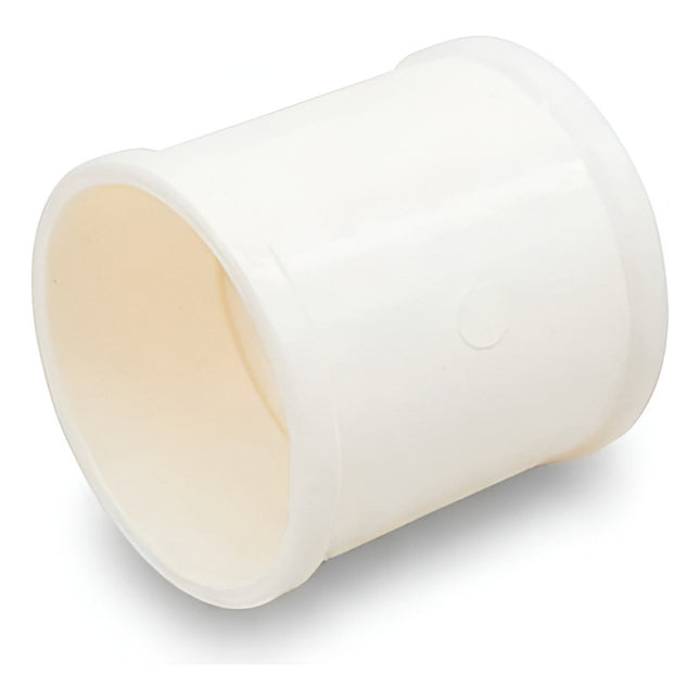 Cupla 40mm Blanco De Pvc Krona K-644 Pack X2