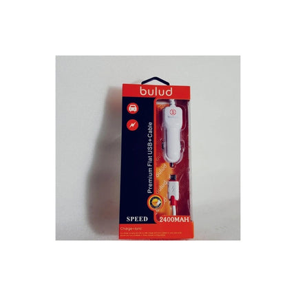 Cargador Micro Usb Para Auto 12 V - 2.4 A - 1 Usb Bulud