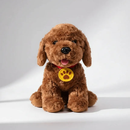 Perro De Peluche Interactivo 25x26cm. Marrón Ty364969 Marrón