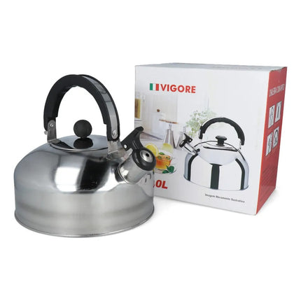 Caldera De Acero Inoxidable 4l. Oferta X36 Unidades Gris