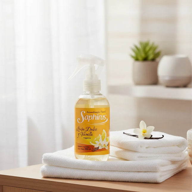 Textil Saphirus Limón Dulce Y Vainilla 250ml