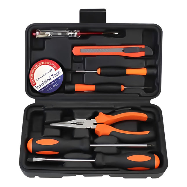 Caja Herramientas Set 8 Piezas My002-0 Negro