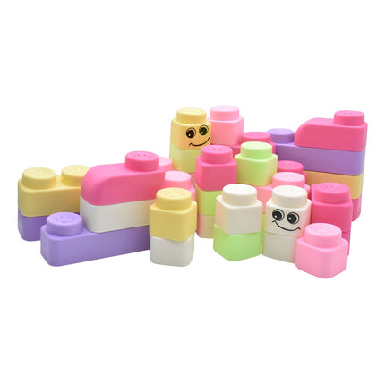 Bloques Flexibles En Caja Rosado 1