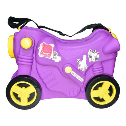 Moto Valija Infantil 48x35x23cm.violeta Violeta