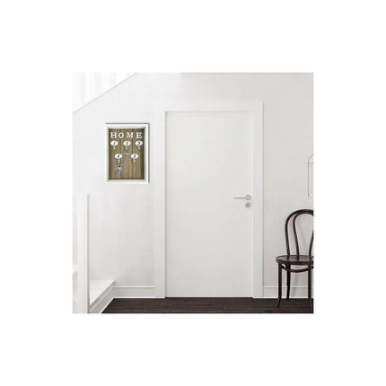 Porta Llaves Pared Llavero Para Colgar Pared 5 Llaves Blanco
