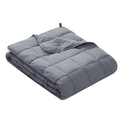 Manta Con Peso 125x180cm. 7kg. Cgs00353 Liso 7.5 Kg Gris