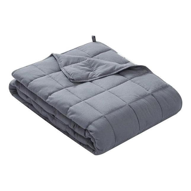 Manta Con Peso 125x180cm. 7kg. Cgs00353 Liso 7.5 Kg Gris