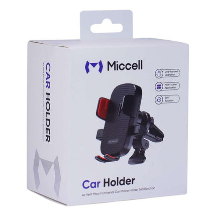 Soporte Celular Para Auto Miccell Vq-ch10 Negro Negro