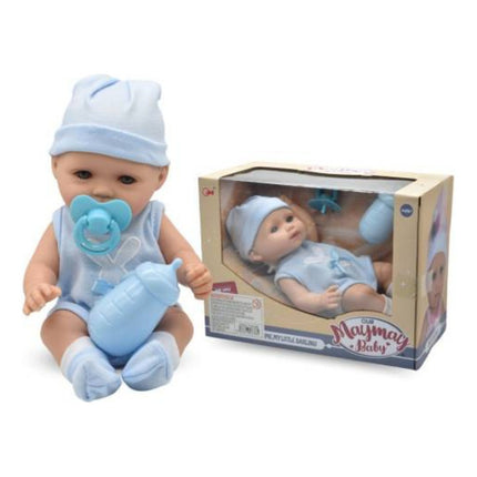Muñeco Bebé De Goma Con Accesorios 25cm
