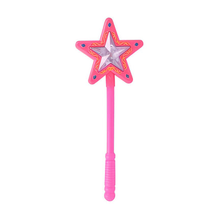 Vara Luminosa  Estrella 29 X 10 Cm Rosado