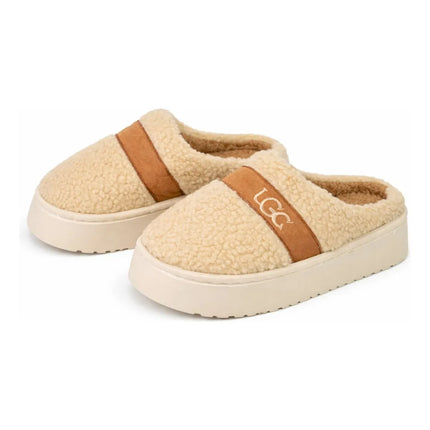 Pantuflas Sherpa Beige  Cgs00795/6/7 Beige Liso 39