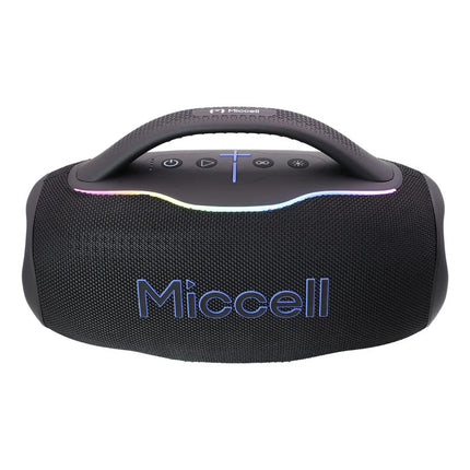 Parlante Miccell Portatil Bt Usb Rgb Sp41 Negro Negro