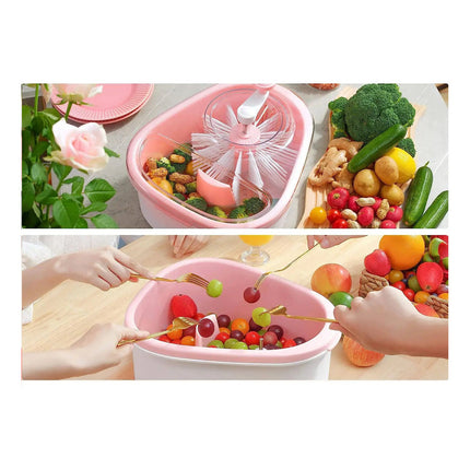 Limpiador De Frutas Y Vegetales Con Cepillo