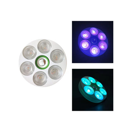 Luz De Colores Rgb Con Parlante 60w