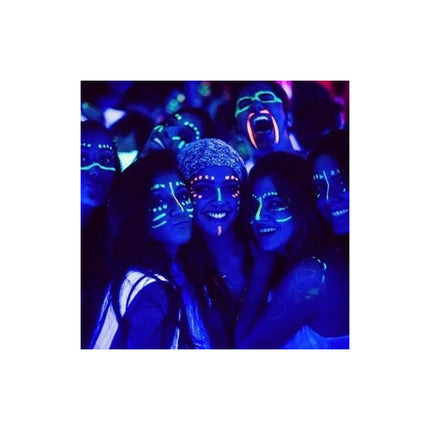 Pintura Maquillaje Neon Lavable Al Agua Para Fiestas