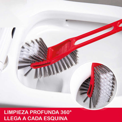Cepillo Para Baño D130087 Rojo