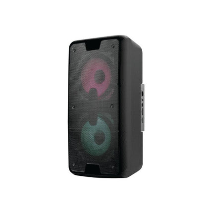 Parlante Ledstar Hook 2 2x4  Tws Bluetooth Negro