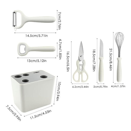 Set De Utensilios Para Cocina 5 En 1