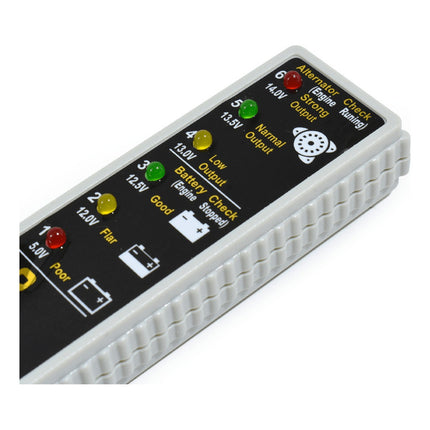 Tester Probador De Baterías Y Alternador 12v Uyustool