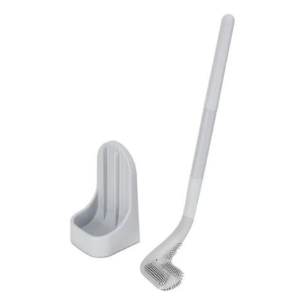 Cepillo Para Inodoro Con Forma Para Bordes Internos V