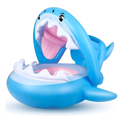 Inflable Tiburón Con Techo 95x78x70cm X