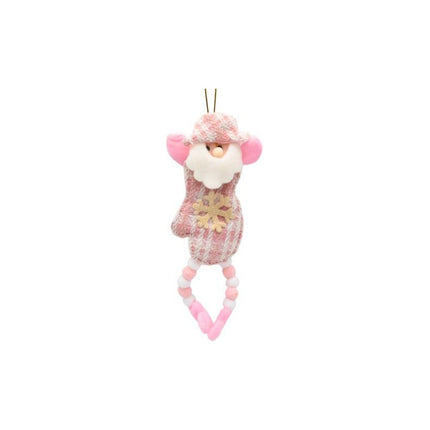 Adorno Navideño Colgante De Fieltro 23x8cm Ccm00130 V