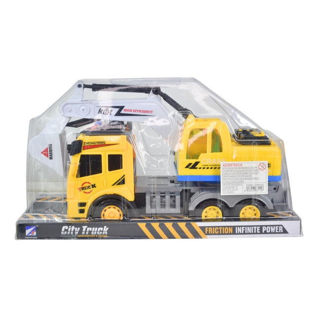 Camion De Construcción A Fricción Ty363119d Ge