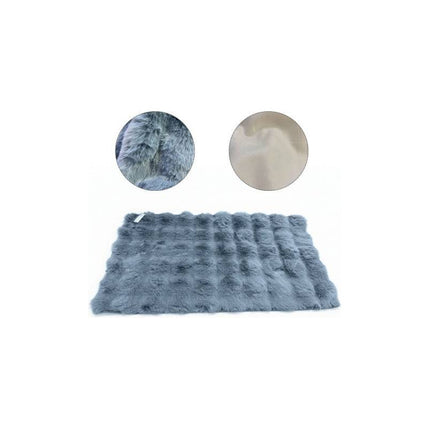 Alfombra De Felpa Con Relieves 50x80cm. 1 M 1 M Relieve Gris