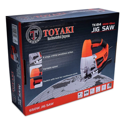 Sierra Caladora 650w 65mm Vel/varia Toyaki Tk-814