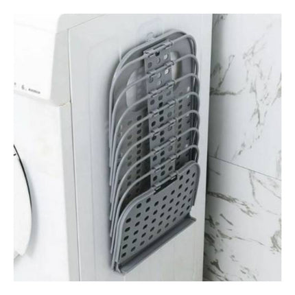Canasto Plegable Colgante Gris 50x32x23cm X