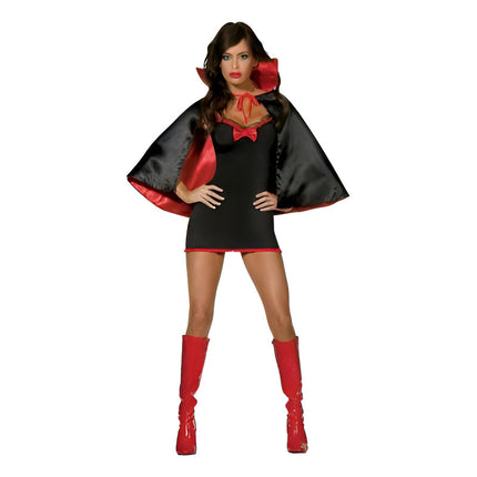 Disfraz De Halloween Para Mujer Adulta De Vampira Negro L