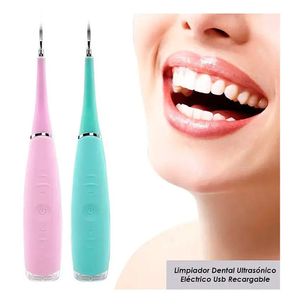Limpiador Dental Ultrasónico Eléctrico Usb Recargable