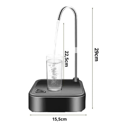 Dispensador De Agua Electrico Cuadrado Bomba Recargable V