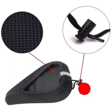 Cubre Asiento Con Gel Para Bicicleta Spinning Ciclismo Funda
