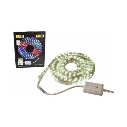 Luces Navidad 15 Metros De Luces Led Blancas Exterior Chata Multicolor Multicolor