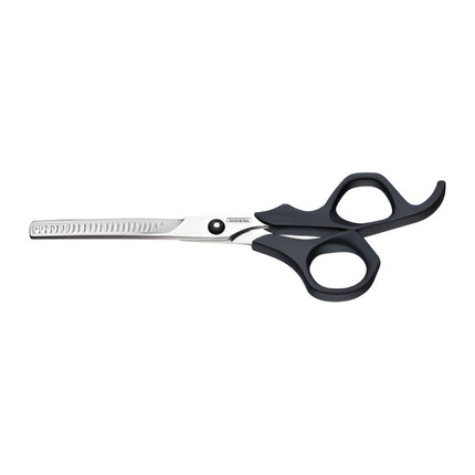 Tijera 6  Microdentada Para Cabello Tramontina Negro