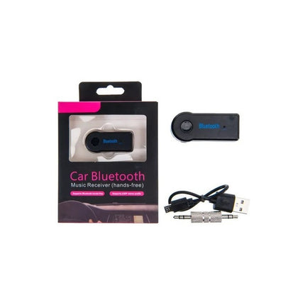 Receptor Audio Usb Bluetooth Auto Jack Spika 3.5 Nuevo
