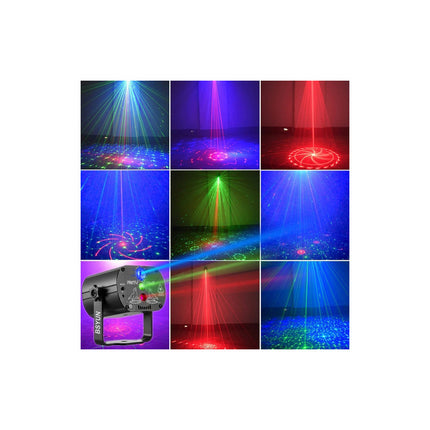 Laser Discoteca Luces De  Rgb Laser Led Con Efectos De Flash