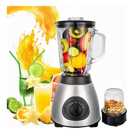 Licuadora Multifuncional 2 En 1 Vidrio 1.5l Starlux N