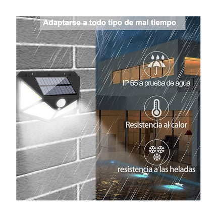 Foco Exterior Solar Led Luz Exterior C/sensor  Blanco Frío Blanco Frío