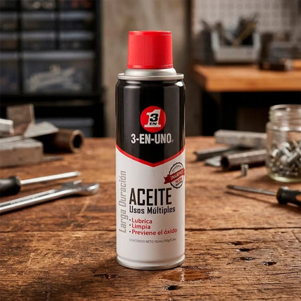 Aceite Lubricante 3 En 1 Aerosol Multiuso 155g 9090