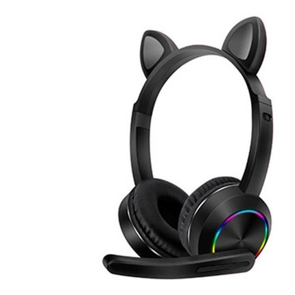 Auriculares Orejas De Gato  Con  Luz Led Y Micrófono  Varios