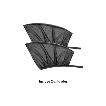 Mallas Parasol Para Ventanas Auto X 2 Unidades Pro