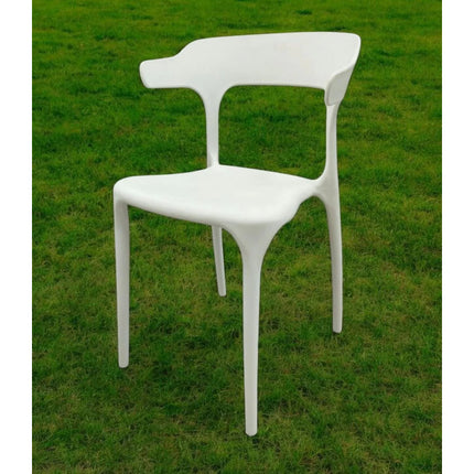 Silla Smile De Plástico Con Brazos