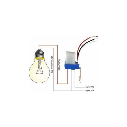 Fotocelula Sensor De Luz Ac 220v 6a  N/a