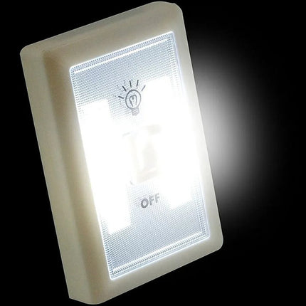 Luz Led Con Llave Tipo Placa Placares Baul Auto Emergencias Blanco
