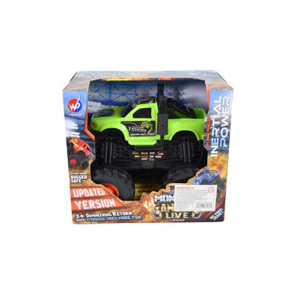 Camioneta Fricción 4x4 Robusto Para Uso Todoterreno Ty363163 V