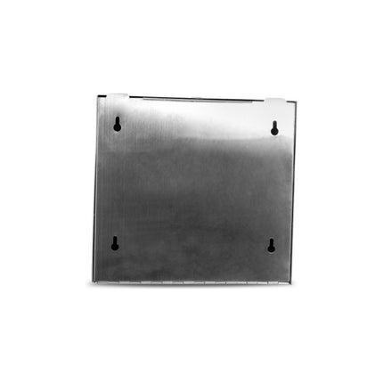 Porta Toallitas P/bano Metalico Con Llave Gris