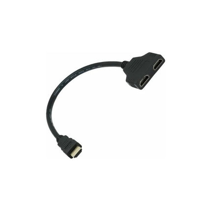 Split Splitter Multiplicador Hdmi 1.4 De 1 Macho A 2 Hembra